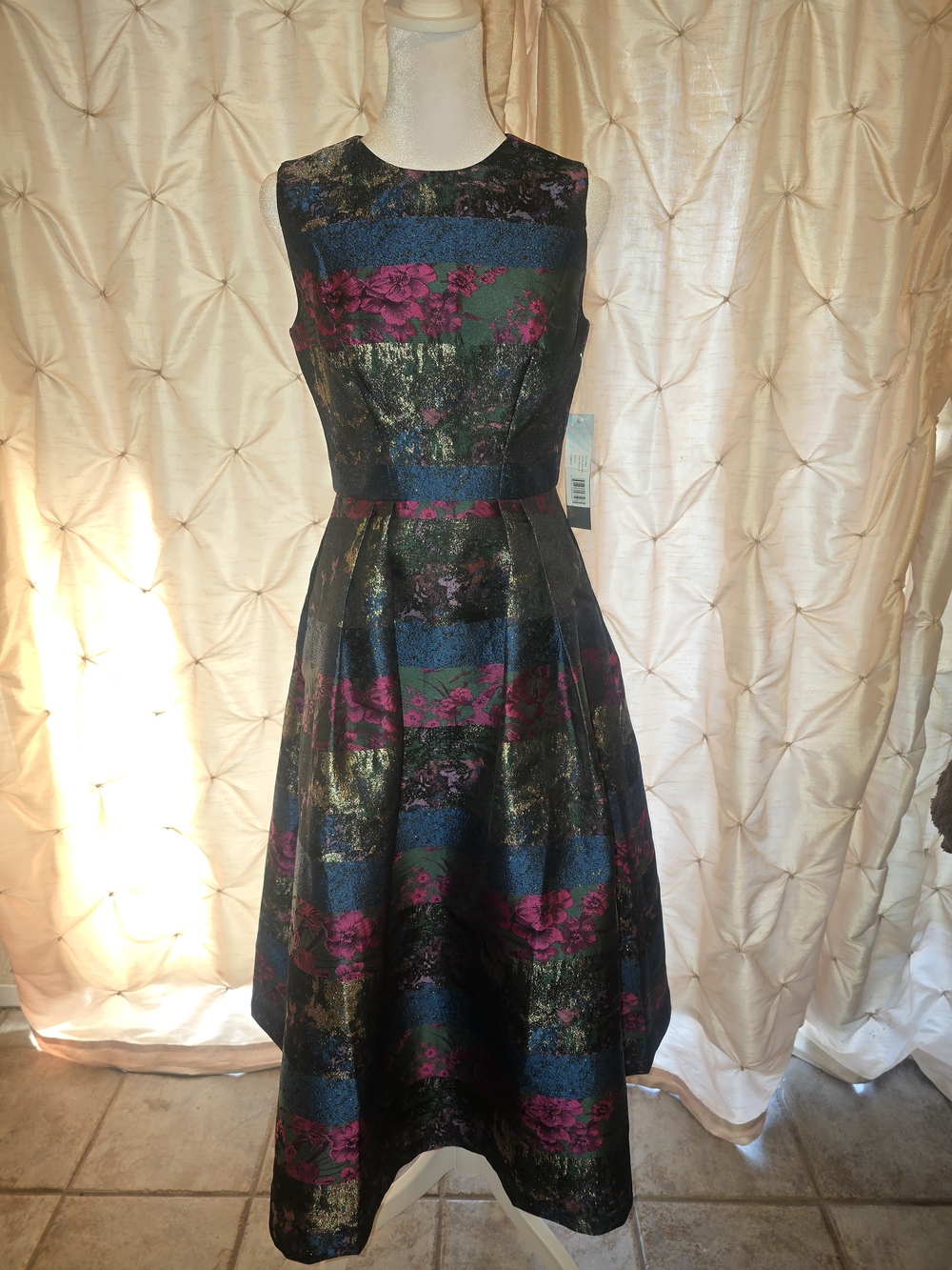 Kay Unger Sleeveless Midi Dress 2